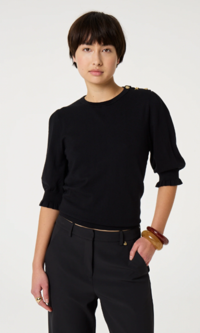Molly Short Sleeve Black