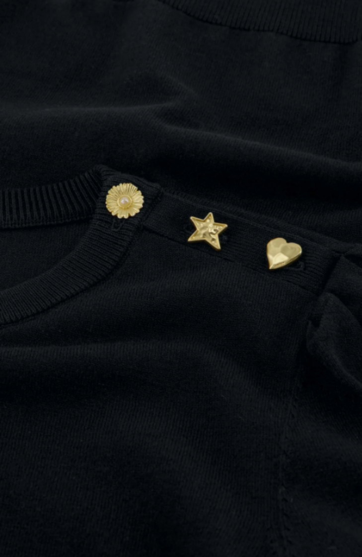 Molly Short Sleeve Black